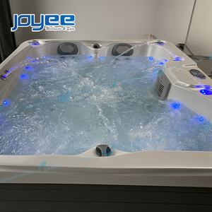 JOYEE Nouveau Rectangle Moderne 3-4 Personnes Trempage Massage Bain à Remous Spa Extérieur Autoportant En Vente Jakuzzi Avec Cascade - Product Image 3
