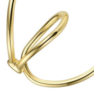 Minimalistische hoogwaardige 18K vergulde milieuvriendelijke messing oorklip zonder piercing EC191020 - Product Image 5