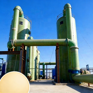 Hoogwaardige spuitontzwavelingstoren met pomp en motor, natte spuitreiniging, glasvezel toren - Product Image 4