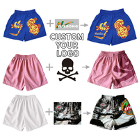 Shorts personnalisés pour hommes en polyester et nylon, avec doublure en maille, sublimés, pour l'été, la natation, la gym, le basketball, la plage, le surf et l'entraînement, avec une entrejambe de 5 pouces.