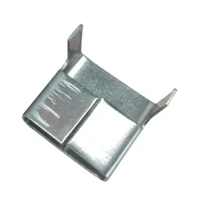 Steel Strapping Buckle Wing Seal For Stainless Steel Clamping