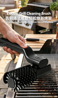 Brosse de nettoyage électrique rotative sans fil rechargeable à angle réglable avec long manche, écologique, résistante à la chaleur et lavable au lave-vaisselle