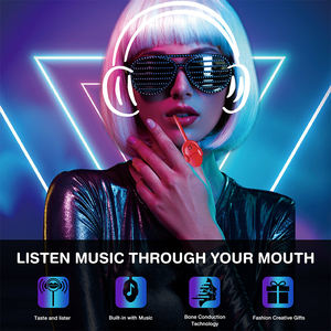 Amos Tasty sounds Erdbeer geschmack Hart bonbon Spielzeug Popmusik Lutscher - Product Image 5