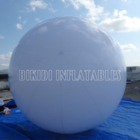 Sphère publicitaire gonflable à l'hélium de 3 m de diamètre, ballon en PVC de forme ronde K7050