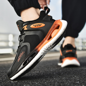 Zapatillas de tenis de malla transpirable para <span class=keywords><strong>Hombre</strong></span>, ligeras, baratas, para correr, baloncesto - Product Image 2