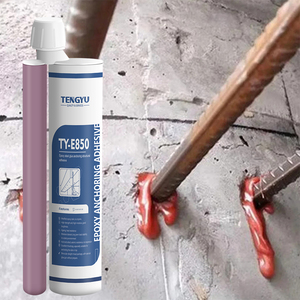 Yüksek Dayanımlı İki Bileşenli Epoksi Donatı Ankrajı Enjekte Edilebilir 2 Parçalı Tek Tüp Kimyasal Ankraj Epoksi Yapıştırıcı İnşaat İçin - Product Image 1