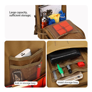 Sac à dos tactique camouflage léger personnalisé, matériau imperméable pour l'extérieur, disponible en plusieurs couleurs et capacités - Product Image 3