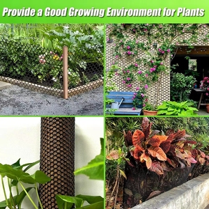 Malla de Plástico Negra Versátil para Cercas, Ecológica, Anti-UV, Duradera, Cortable, para Barrera de Animales (Gatos/Perros/Conejos) y Protección de Árboles - Product Image 5