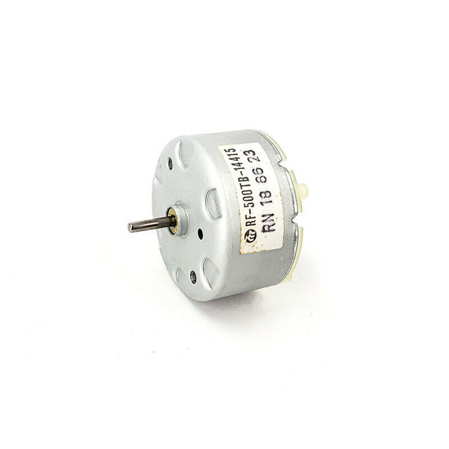 Mabuchi RF-500TB-14415 DC Motor 3V 5V 6V 3700RPM Mini Micro 32mm Round Spindle Electric Motor Audio Visual VCR CD DVD Player