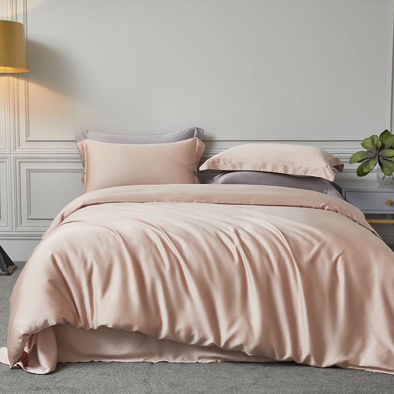Soft hand feeling organic bamboo bedding