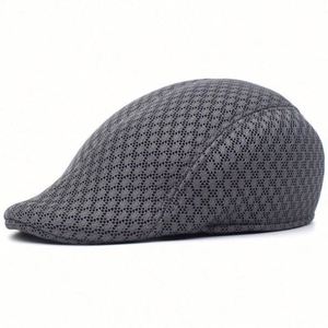 Casquette d'été en maille pour homme, style bec de canard, casquette gavroche en maille pour homme - Product Image 3