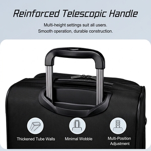 Arctic Hunter Simple Modern Business Travel Hard Shell 4-Wheel Lightweight Cabin <strong>Luggage</strong> TSA Lock Anti-Theft Comfort Handle - Product Image 3