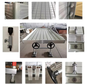 Tavoli per Coltivazione Idroponica con Base Mobile in ABS per <span class=keywords><strong>Alimenti</strong></span>, con Sistema di Irrigazione e Drenaggio - Product Image 5
