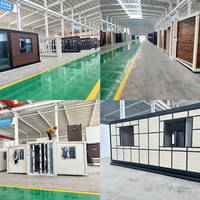 Maisonnette préfabriquée économique et facile à assembler, maison préfabriquée modulaire imperméable pour bureau de jardin, chambre d'amis, abri de jardin