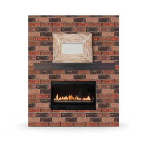 Panneau mural 3D imitation brique, à coller, 11,8 x 11,8 pouces, pour la décoration de la chambre à coucher, de la salle de bain et de la cuisine, modèle D0100XUVNBG - Product Image 1