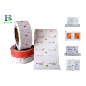 Papier couché pe en gros d'usine pour cubes de sachet d'autocollant de sucre - Product Image 4