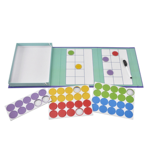 Best Selling Criativo Magnetic Game Kid Aprendizagem Algoritmos Board Ten Quadro-Expansão Estrutura Whiteboard Game Box Set com Caneta - Product Image 6