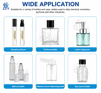 Máquina Tapadora Neumática para Tapones Internos de Botellas de PET con Rodillo, Botellas de Esmalte de Uñas, Botellas de Aceite Esencial y Envases de Perfume