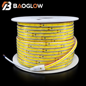 Bande LED flexible COB 240 LED 3000K 4000K 6000K 10MM PCB AC220V, résistante à l'eau IP65, découpable, pour éclairage extérieur de Noël - Product Image 3