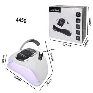 Máquina de polir unhas, lâmpada UV LED para mesa de unhas, lâmpada de salão de beleza, lâmpada de cura para secador de unhas