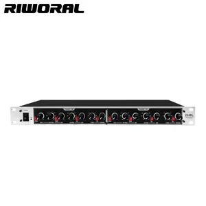 224XL Professional stereo 2 way and mono 4 way audio Electronic Crossover with High Pass Filter