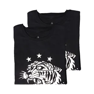 Atacado tee grande-Camiseta masculina estampada vintage, camiseta de algodão para homens, meia camiseta lavável, vintage, verão, 2021