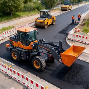 جرافة أمامية هيدروليكية عالية الكفاءة من تشوانغ ليان تعمل بالديزل ورباعية الدفع للطرق الوعرة، مناسبة لإزالة الثلوج وأعمال البناء - Product Image 6