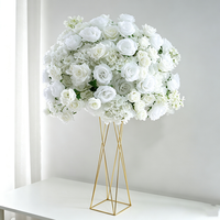 Hängende Kusskugel Künstliche Blumenkugel Hochzeit Deckendekoration Event-Hintergrund-Dekoration