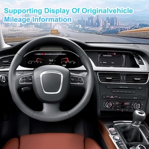 Navihua - Mise à niveau de la voiture - Tableau de bord LCD - Compteur de vitesse numérique - Système Linux - Carplay - Cockpit virtuel pour Audi A4 2010-2012 - Product Image 4