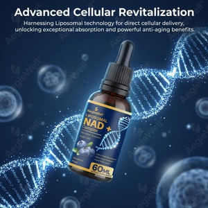 Integratore Liquido Liposomiale NAD+ Complex con Resveratrolo e TMG, Gusto Fragola, per Vitalità Cellulare e Metabolismo - Product Image 3
