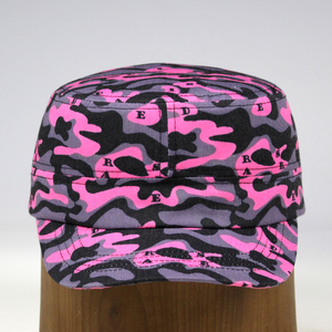 Bán Buôn Tùy Chỉnh Trống Unisex Dành Cho Người Lớn Màu Hồng Camo Ngoài Trời <span class=keywords><strong>Flat</strong></span> <span class=keywords><strong>Top</strong></span> Thể Thao <span class=keywords><strong>Hat</strong></span> <span class=keywords><strong>2025</strong></span> Mới Thời Trang Cao Cấp - Product Image 2