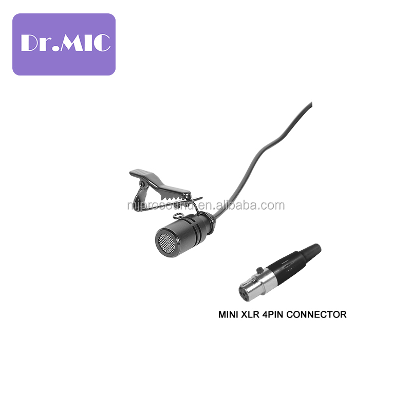Conector XLR de 4 pines para SHURE(S) (color negro)