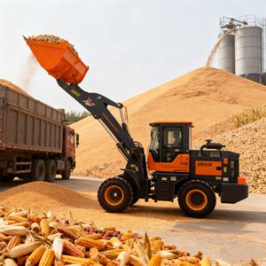 चूआंग लियन क्946 फ्रंट व्हील लोडर डीजल उच्च प्रदर्शन 1.2-1.5 मीटर बाल्टी क्षमता 75kw बिजली आइसो9000 प्रमाणित भवन - Product Image 2