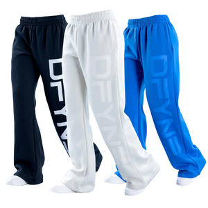 Maßgeschneiderte Lose Übergroße Unisex Streetwear Gerade Weite Bein Baggy Trainingshose Herren Jogger Sweathose - Product Image 2