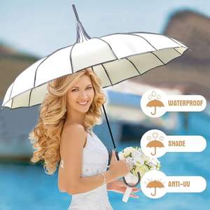 Outgeek Parapluie Rétro Pagode <span class=keywords><strong>Parasol</strong></span> Soleil Protection UV Parapluie Rétro avec Crochet Poignée pour la promotion - Product Image 3