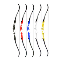 Ensemble arc et flèches recurve Junxing F158 de 68 pouces pour le tir à l'arc, la chasse, les débutants, les sports de compétition, les professionnels