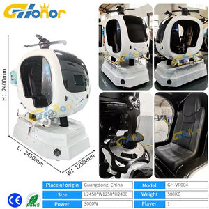 Produttore VR Macchina da Gioco VR a Gettone Videogioco Arcade Simulatore di Volo in Elicottero a Tema Parco Divertimenti con Cabina di Pilotaggio - Product Image 4