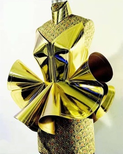 Costume da Palcoscenico in Poliestere con Laccatura Iridescente Laser per Gruppi di Danza, Tour Commerciali, Cantanti Femminili - Product Image 4