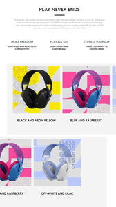 Origineel Voor <span class=keywords><strong>Logitech</strong></span> G435 Lightspeed Draadloze Gaming <span class=keywords><strong>Headset</strong></span> Dynamische Zang Voor Bluetooth Surround Sound Audifonos Wholesale Pro - Product Image 6