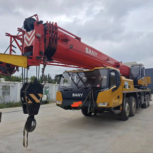 Grue sur chenilles d'occasion Sany STC550C5-8 2023 avec contrepoids de 15,1 tonnes, capacité de levage de 55 tonnes, boîte de vitesses, moteur, pompe, prix - Product Image 1