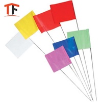Drapeau de marquage pour l'irrigation des pelouses, durable et de haute qualité, 15x4x5 pouces, avec logo personnalisé