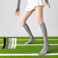 Chaussettes de compression en coton pour le sport professionnel, légères, longues, personnalisées, pour la course à pied et la remise en forme, pour femmes