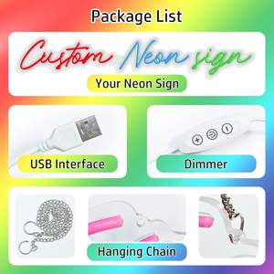Letrero Luminoso LED de Neón con Operación USB, Resistente al Agua IP65, Decorativo para Montar en la Pared, para Bares, Pubs, Tiendas, Clubes, Garajes, Fiestas en Casa, con Control Remoto - Product Image 5