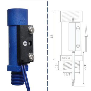 1/4 "10w interruttore di flusso magnetico misuratore di flusso sensore regolatore dell'acqua per riscaldatore di acqua lavatrice distributore - Product Image 1