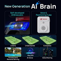 Máquina de Lanzamiento de Pelotas de Tenis Inteligente y Portátil con Salida Aleatoria, Carro con Marco, Modo de Entrenamiento Multi-Escenario para Ejercicios de Habilidades Específicas