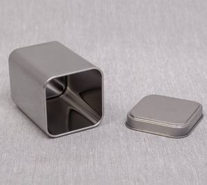 Оптовая продажа, квадратный круглый шейкер 4 унции 6 унций 8 унций 16 унций для пищевых продуктов, жестяная металлическая коробка для специй - Product Image 5