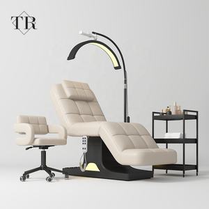 Turri kosmetik klinik Furniture kosmetik meja tempat tidur Salon kecantikan kebugaran Lounger pemanas Camillas Para Faciales kosmetik Lounger - Product Image 1