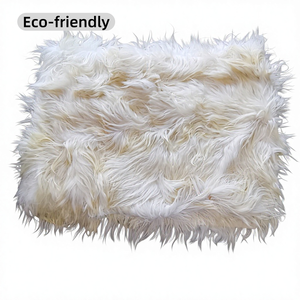 <span class=keywords><strong>Tapis</strong></span> de grande taille en peau de chèvre à poils longs et <span class=keywords><strong>laine</strong></span> de mouton véritable, vente en gros d'usine - Product Image 1