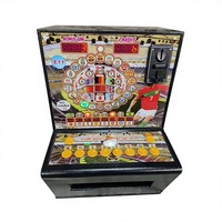 Kit de machine de jeu de plateau en acier à pièces de monnaie de style métro RH avec alimentation 110/220V, assemblage facile pour le plaisir en famille
