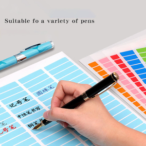 Etiquetas Adhesivas Personalizables con Nombre, Impresas en Color A4, Resistentes al Agua, Ecológicas, para Marcar Tareas, Libros, Grupos, Etiquetas Adhesivas Secas - Product Image 5